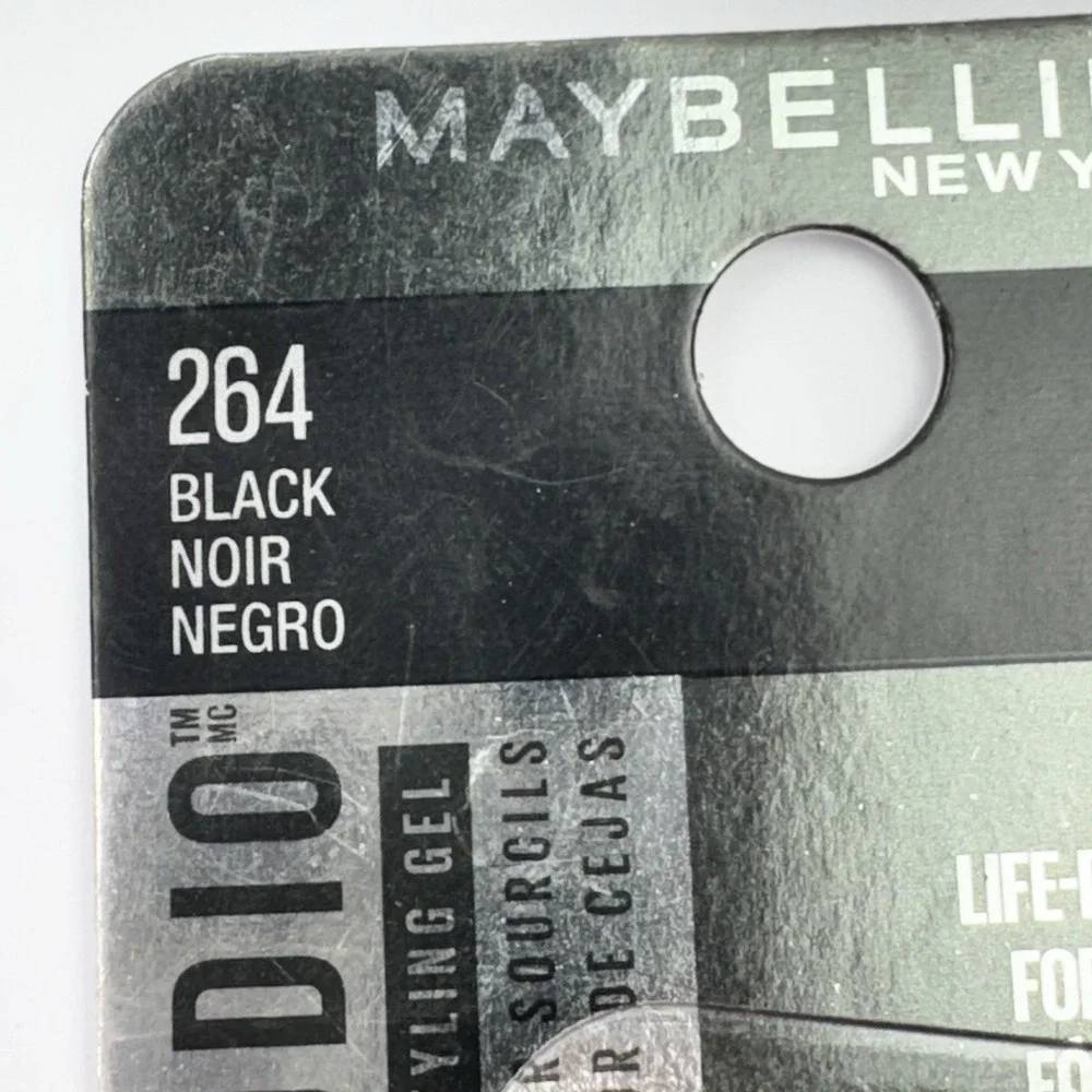 Maybelline Tattoo Studio Brow Styling Gel Color: Black/Noir/Negro